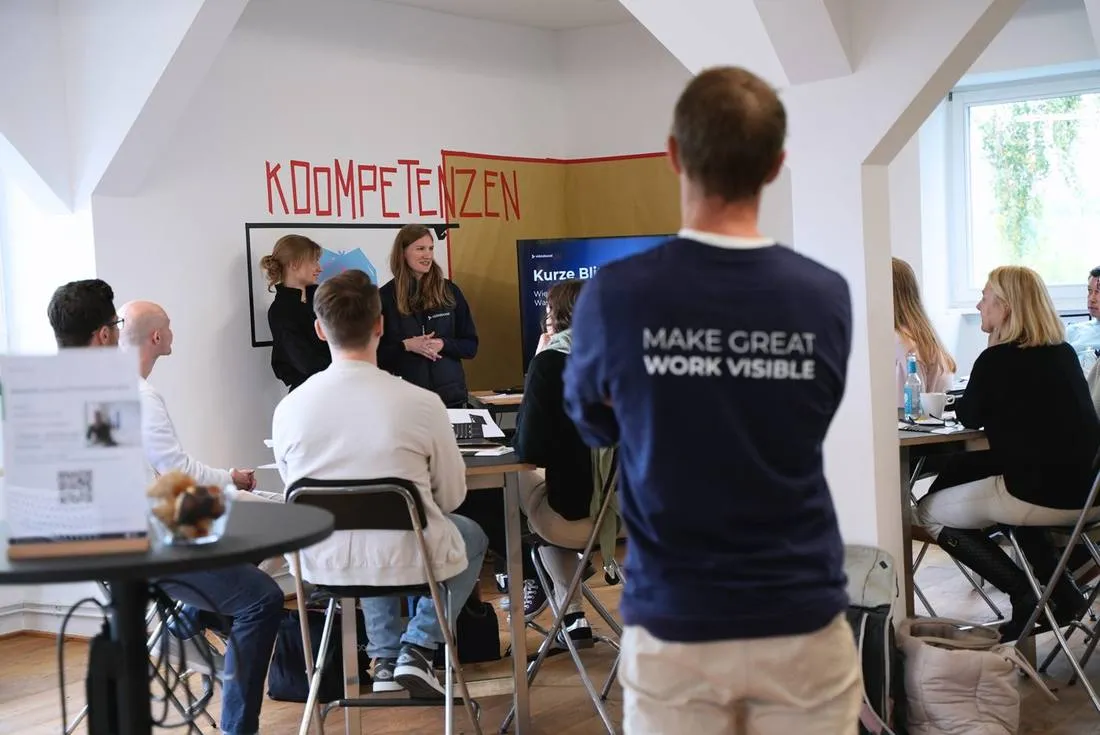 Workshop-Session auf dem video experience day